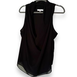 Fate sheer sleeveless blouse